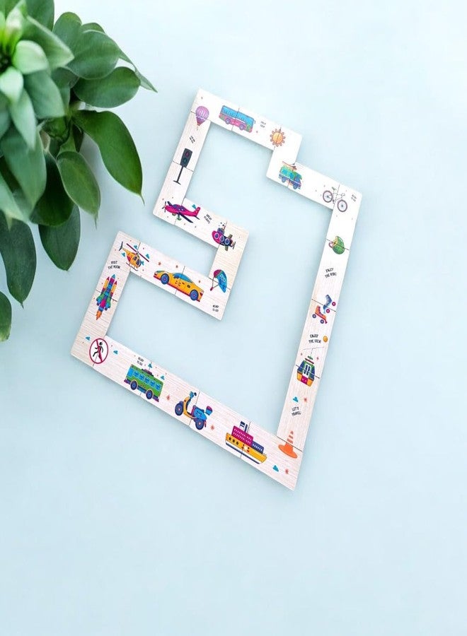 Kiddiwinks Winkslab:Link-it Transportation Interactive LearningThrough Transportation Puzzle - Educational Fun for Young Explorers - Image 3